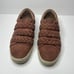 Frye Ivy Braid Strap Leather Sneaker Womens Size 11 Burgundy Slip On Cushioned