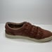 Frye Ivy Braid Strap Leather Sneaker Womens Size 11 Burgundy Slip On Cushioned