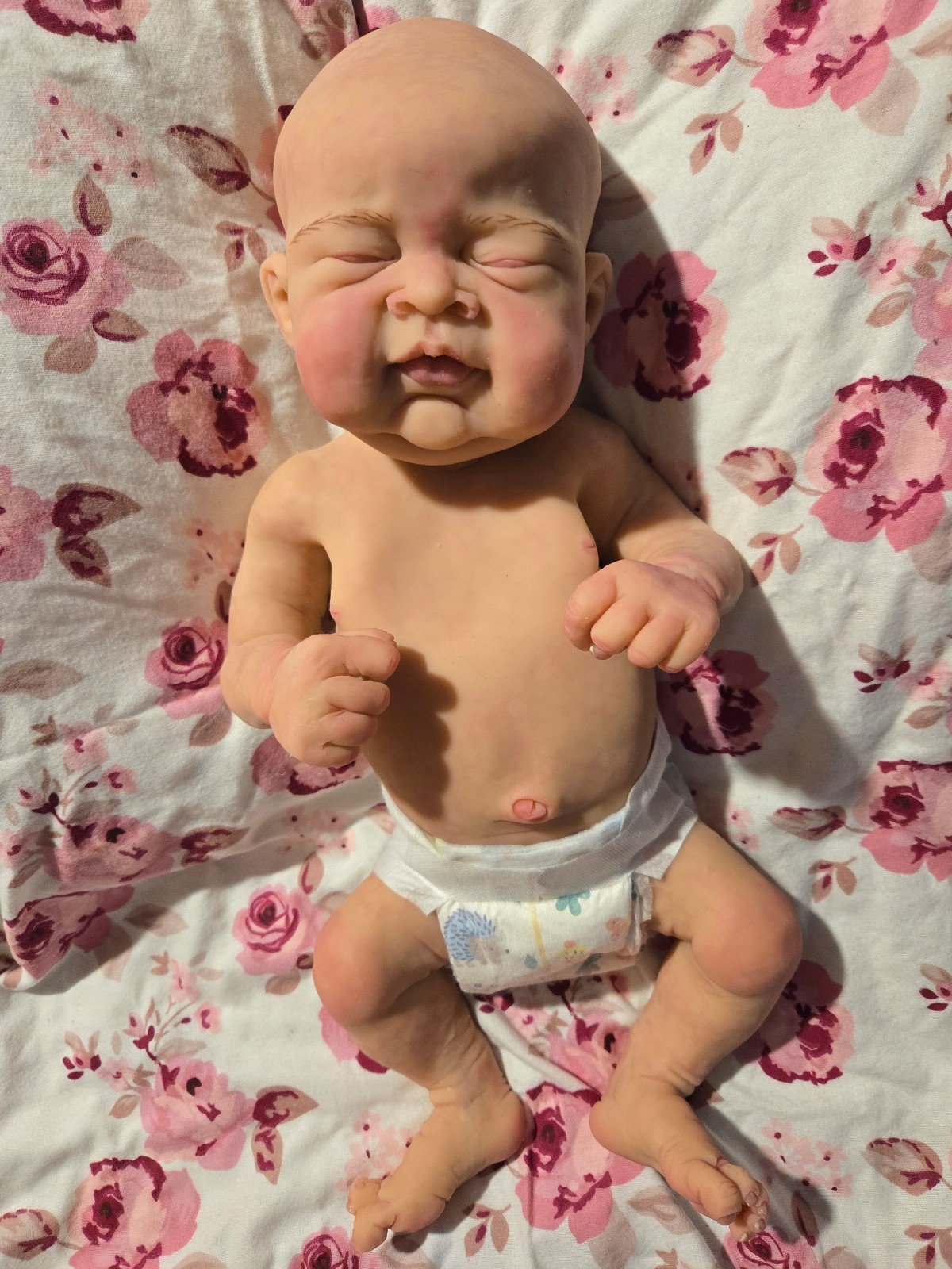 full body soft silicone baby doll drink and wet