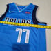 Dallas Mavericks #77 Luka Doncic 5 Miles Stitched Jersey Nike Size 50 (XL)