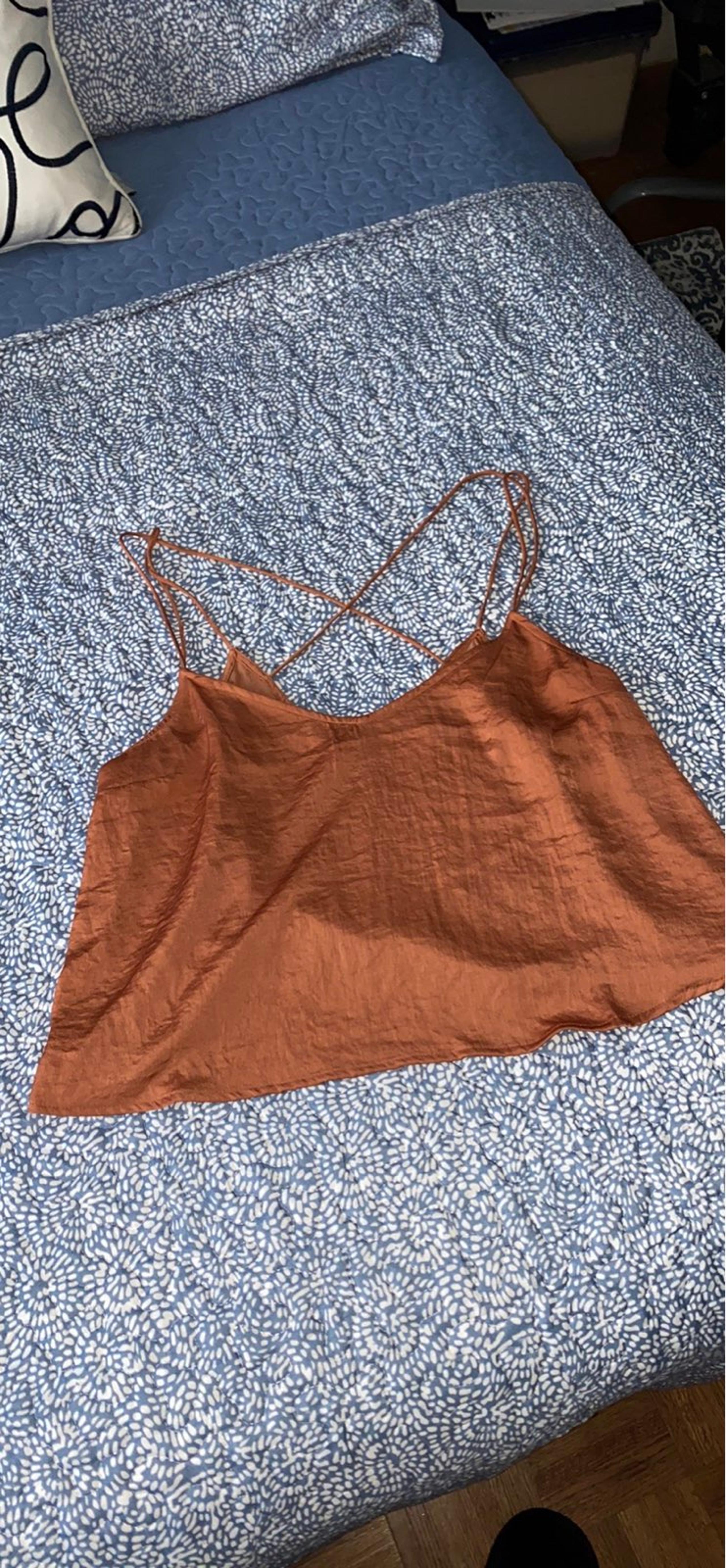 Silk tank top