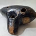 Early Fiehn Clay Ocarina Flute Instrument Austria 1879 Sydney Exhibition Pottery