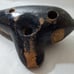 Early Fiehn Clay Ocarina Flute Instrument Austria 1879 Sydney Exhibition Pottery