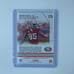 2011 Donruss Rookies & Stars Black Longevity Game Used Patch Vernon Davis /36