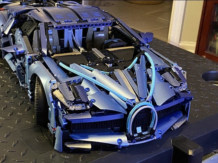 Race Car Building Kit From Legos (3728 Pieces)