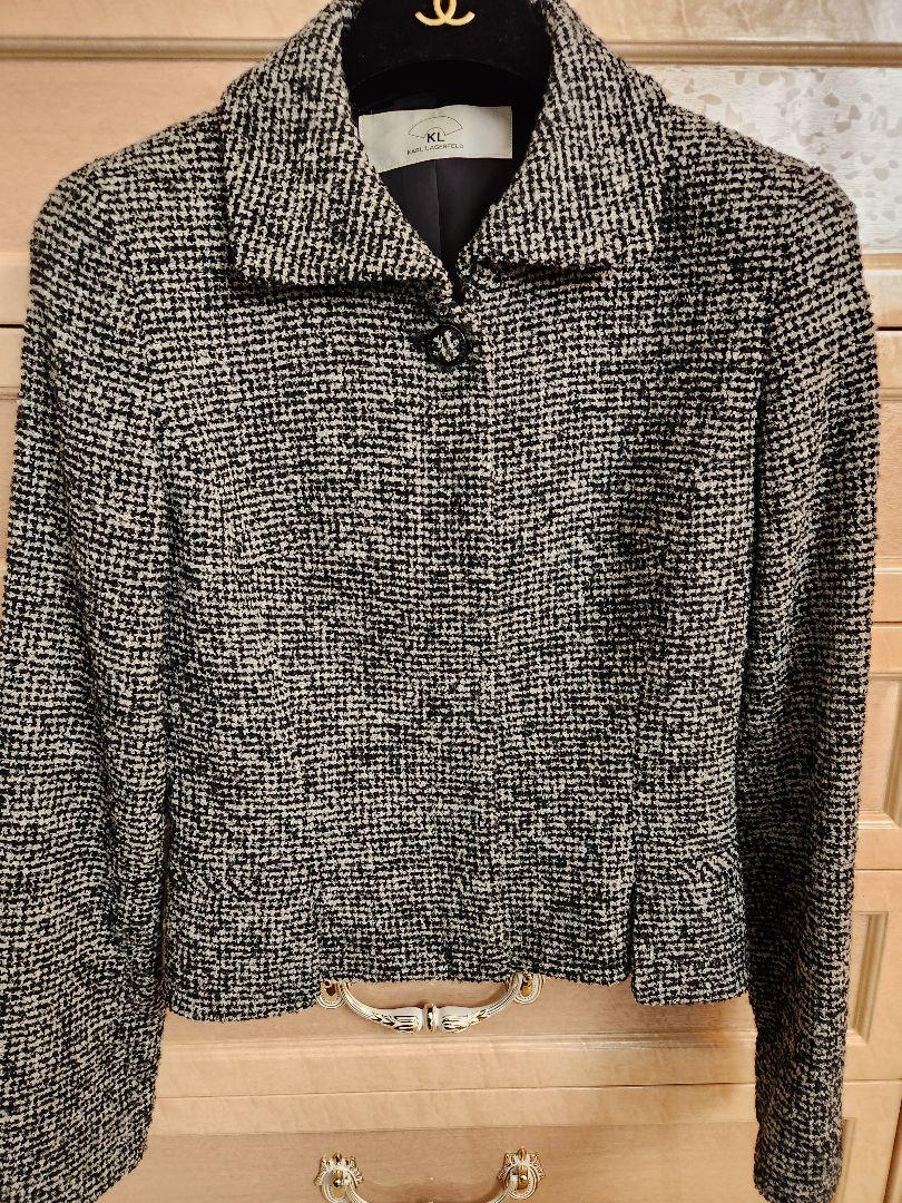 Excellent Condition - Karl Lagerfeld Tweed Suit Set - Vintage
