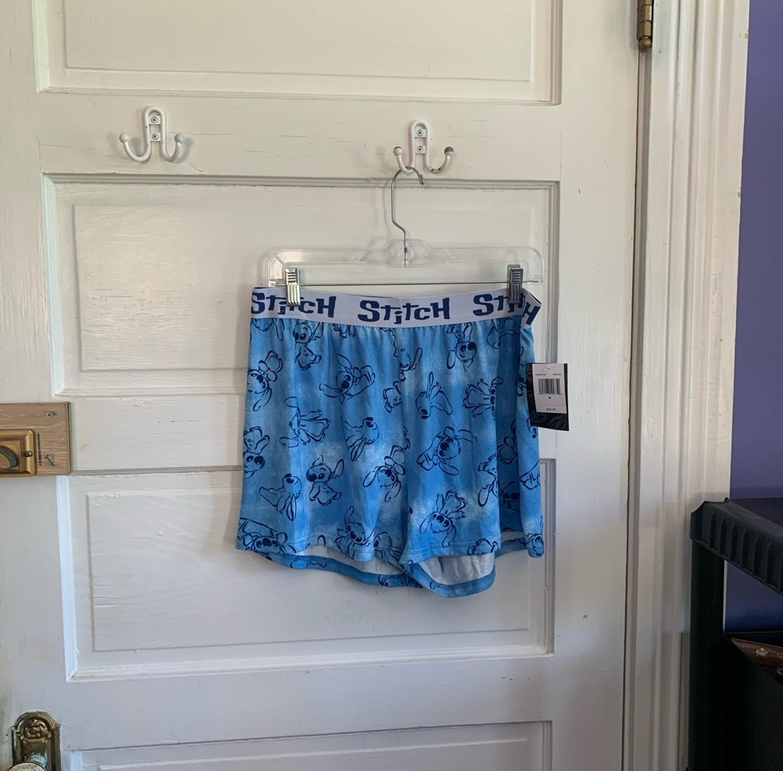 NWT Disney Stitch Pajama Shorts Size Medium