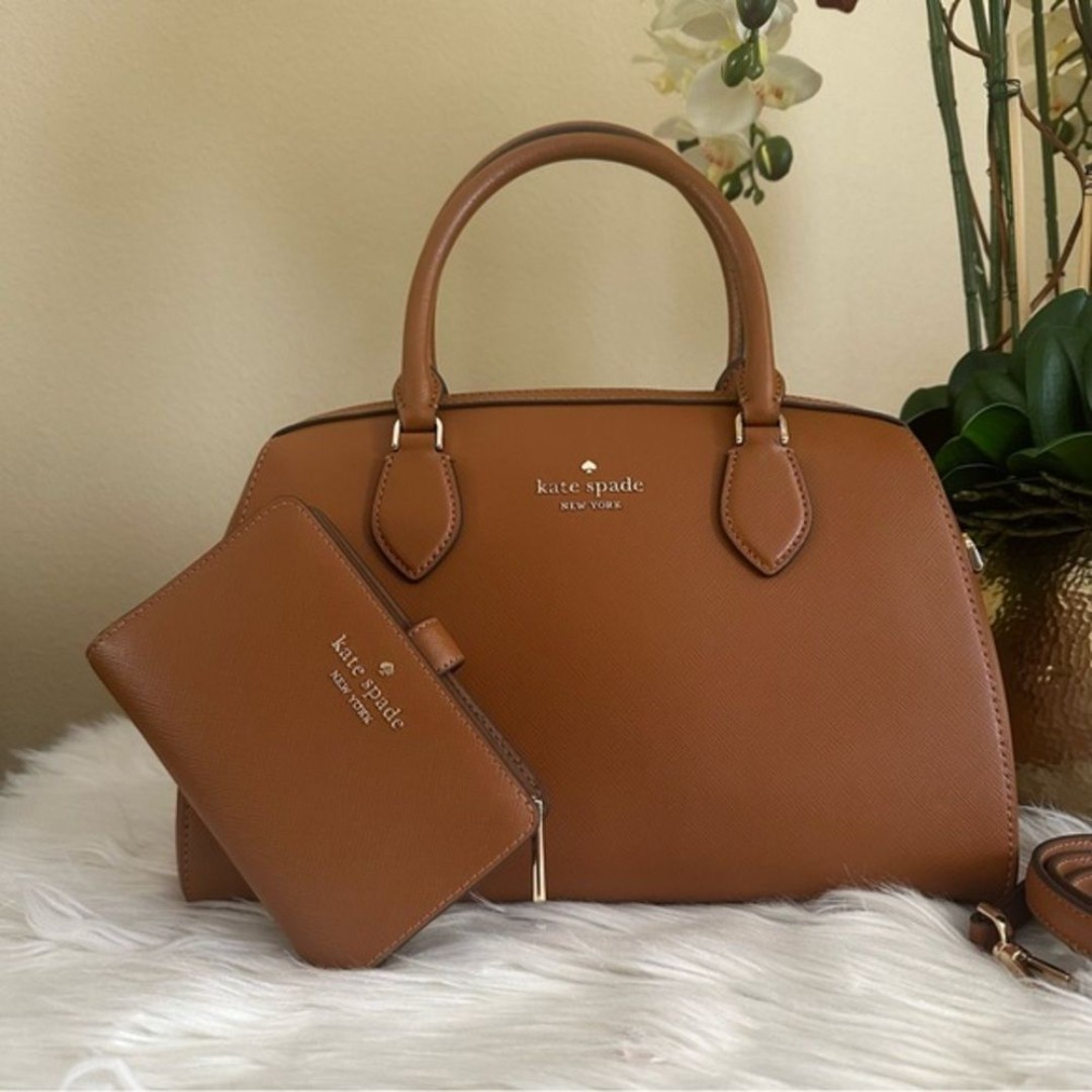 New Kate spade Madison Large Dolly Duffle Crossbody bag and wallet set