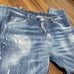 Good condition DSQUARED2 Orange Paint Cool Girl.
