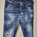 Good condition DSQUARED2 Orange Paint Cool Girl.