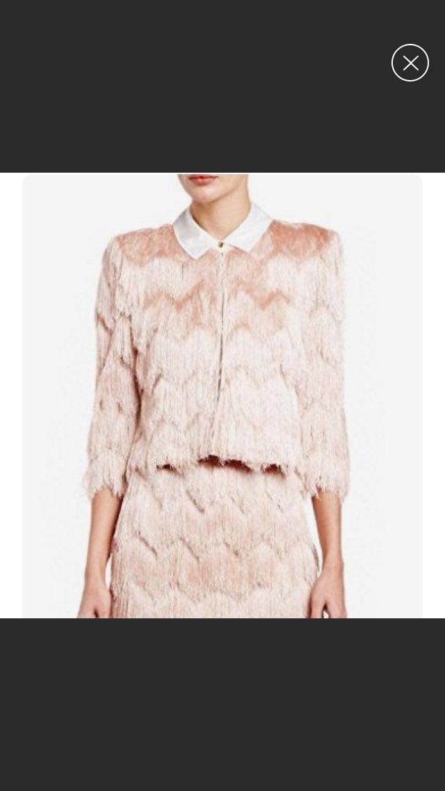 Bcbg Fringe Jacket