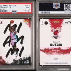 Jimmy Butler 2020 Panini My City PSA 9 Heat