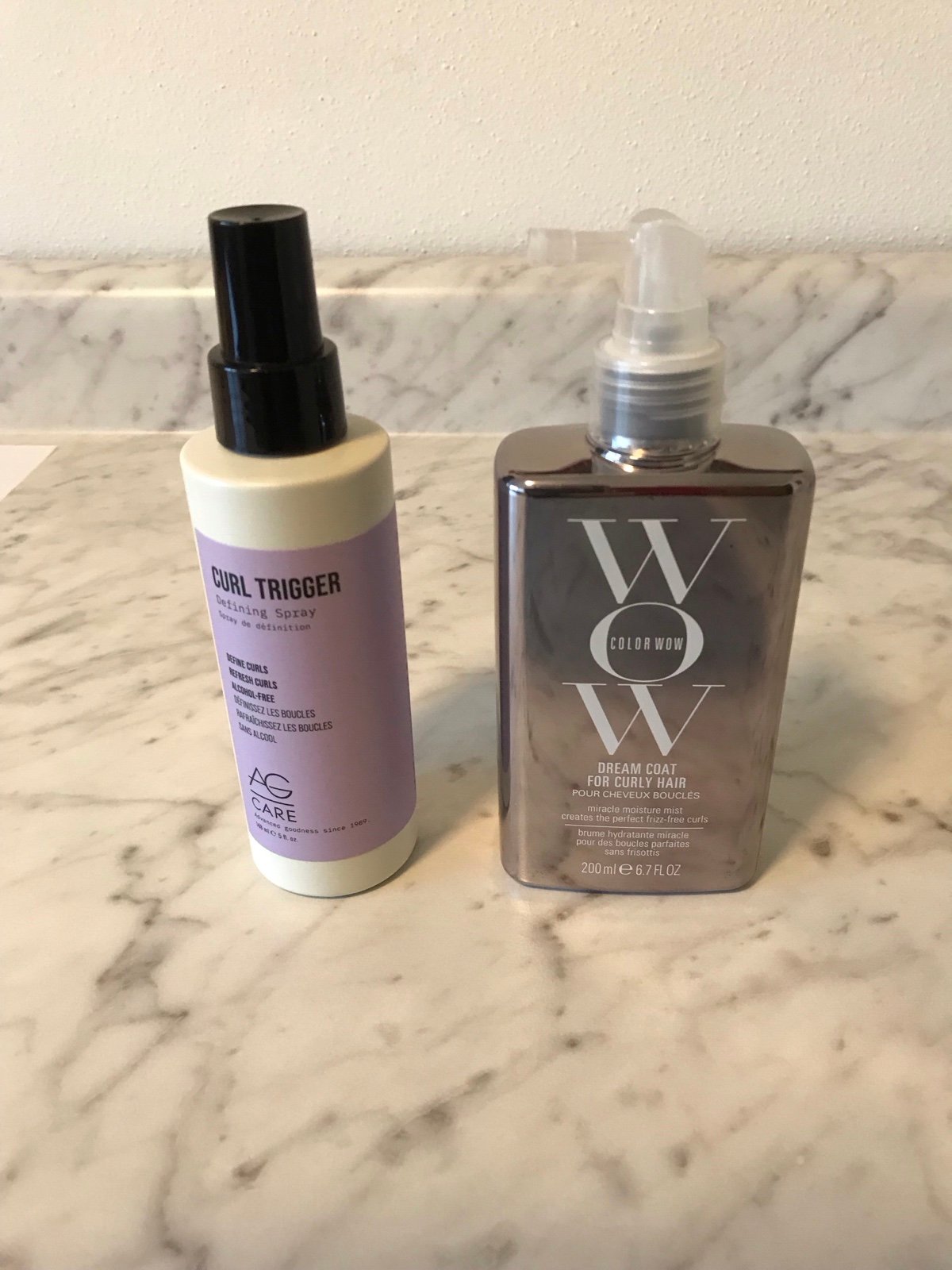 AG Curl Trigger Defining Spray + Color Wow Dream Coat For Curly Hair *READ*