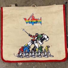 SUPER RARE!! 1984 Voltron Canvas Bookbag