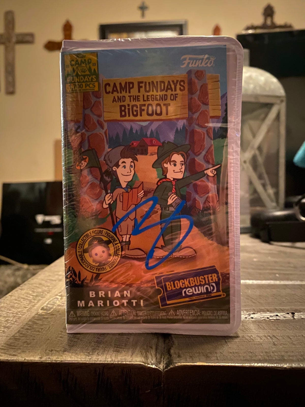 Brian Mariotti Blockbuster Rewind SDCC Fundays Exclusive