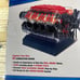 Playz V8 Combustion Engine Model Building Kit STEM Hobby Toy for Kids & Adult