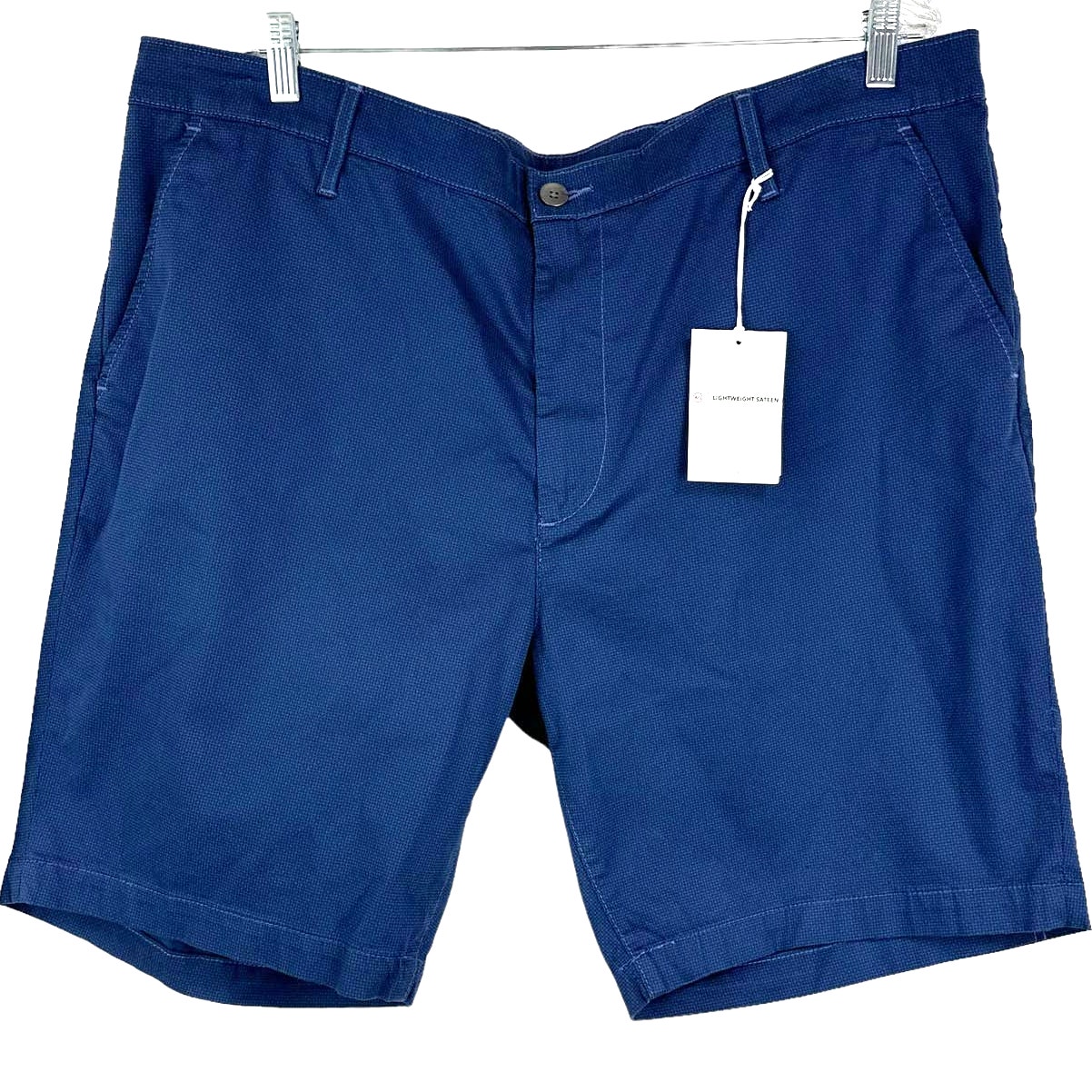 AG Adriano Goldschmied NWT Wanderer Slim Short Geometric Print Blue Men's 42