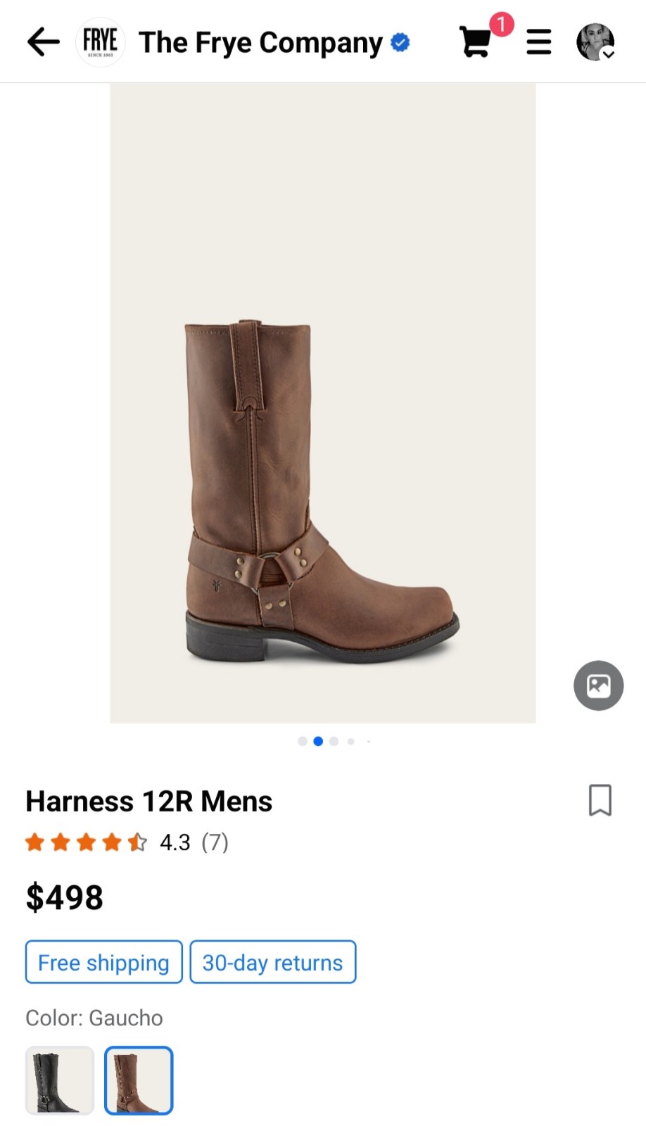 Men's Frye Leather Boots
