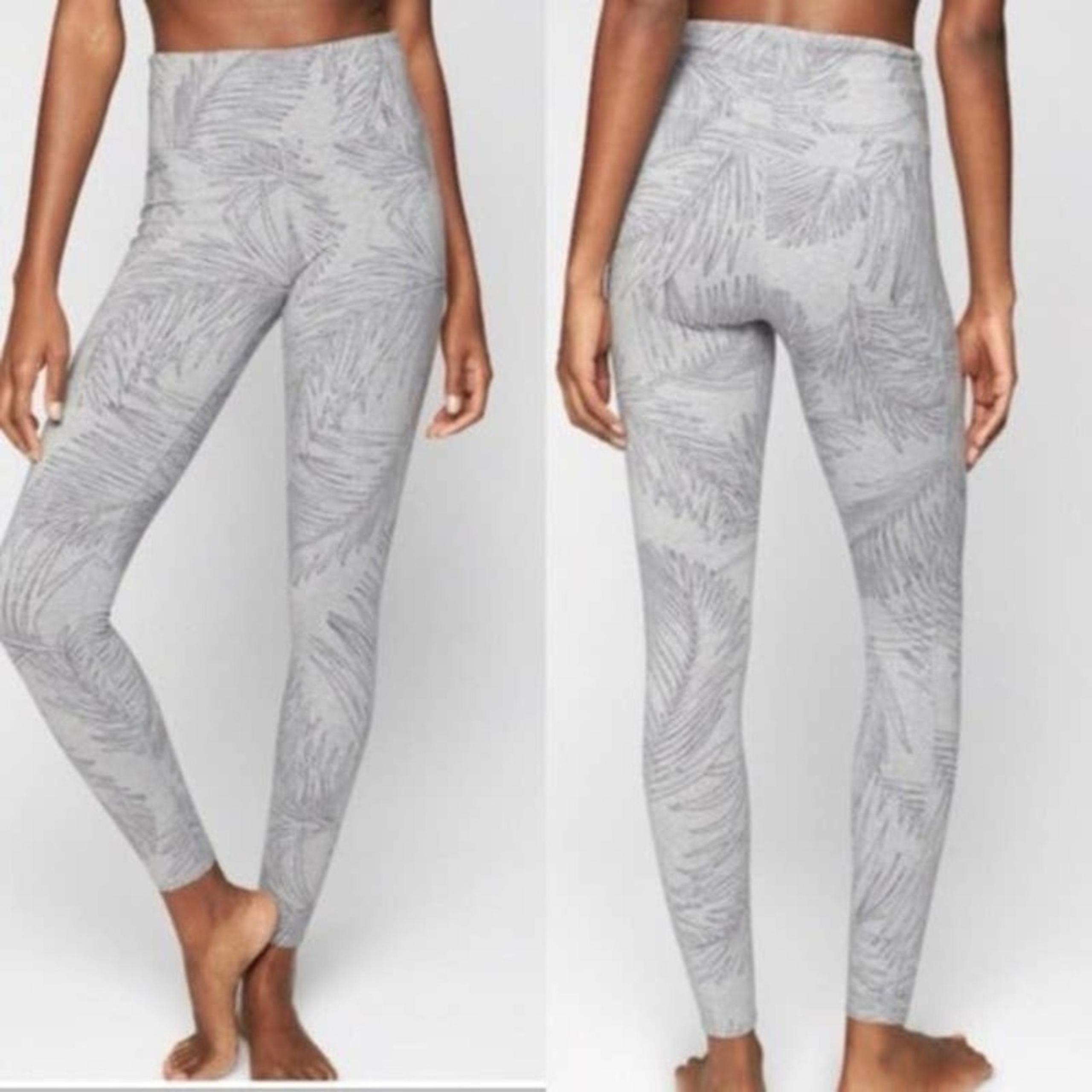 Athleta‎ Tropic Be Present Cotton Leggings Sz S Tall