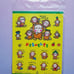 Sanrio vintage rare Monkichi monkey doll stickers stationery crafts arts vtg new