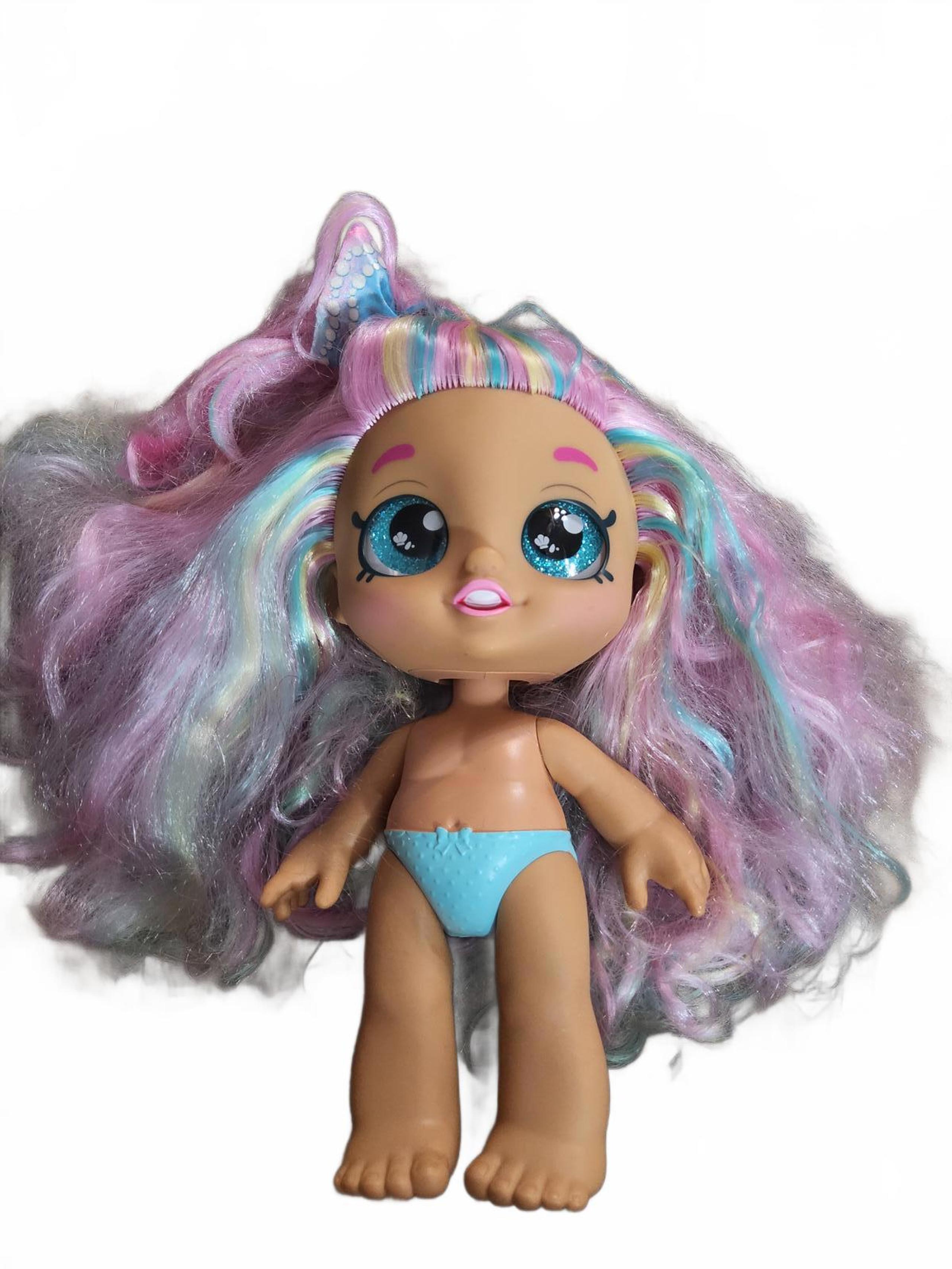 Kindi Kids 10 inch Pearlina, Rainbow Hair Babydoll