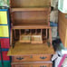 Antique Vintage Mail Hutch