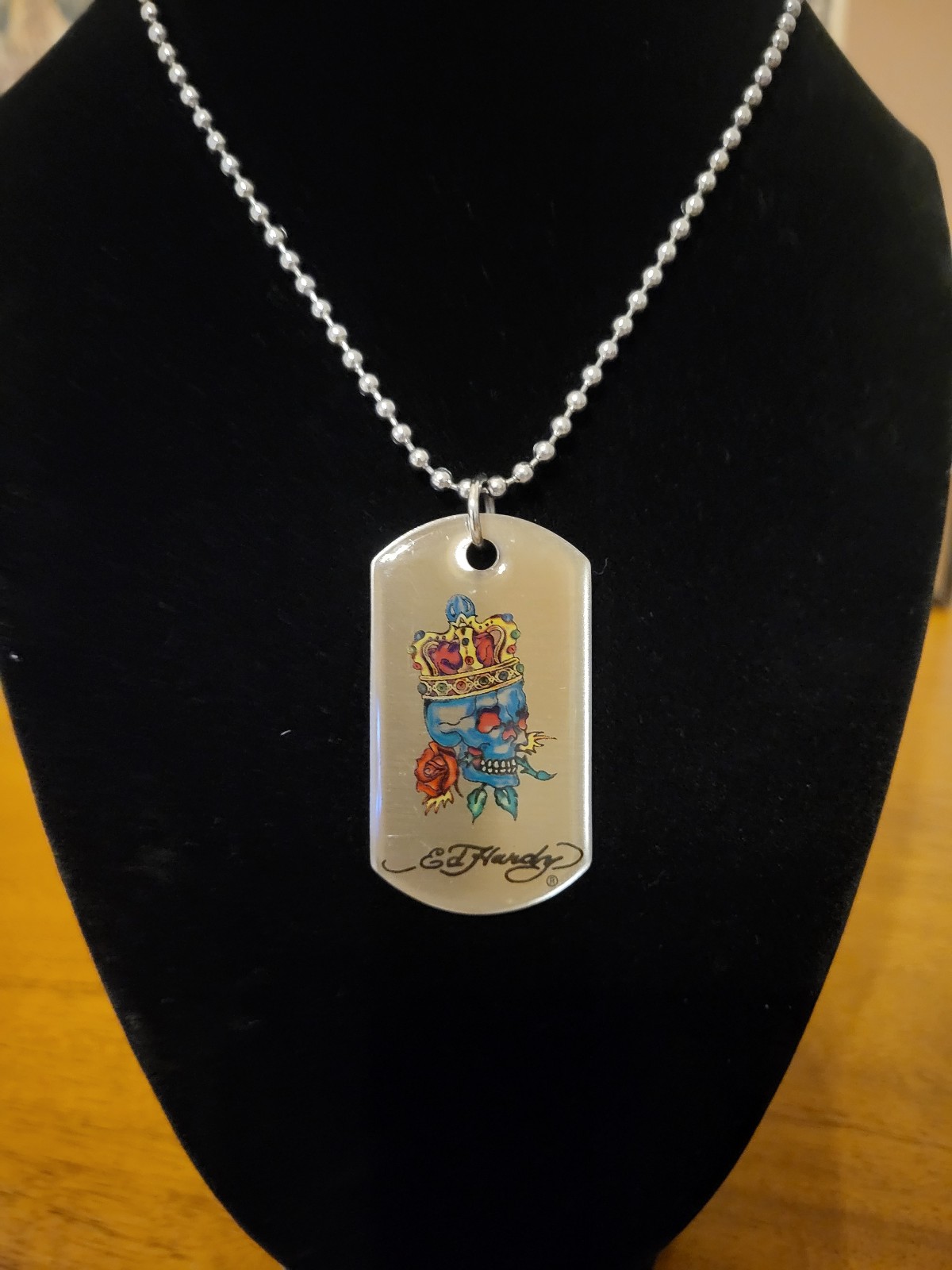 Ed Hardy Dog Tag Necklaces Mercari