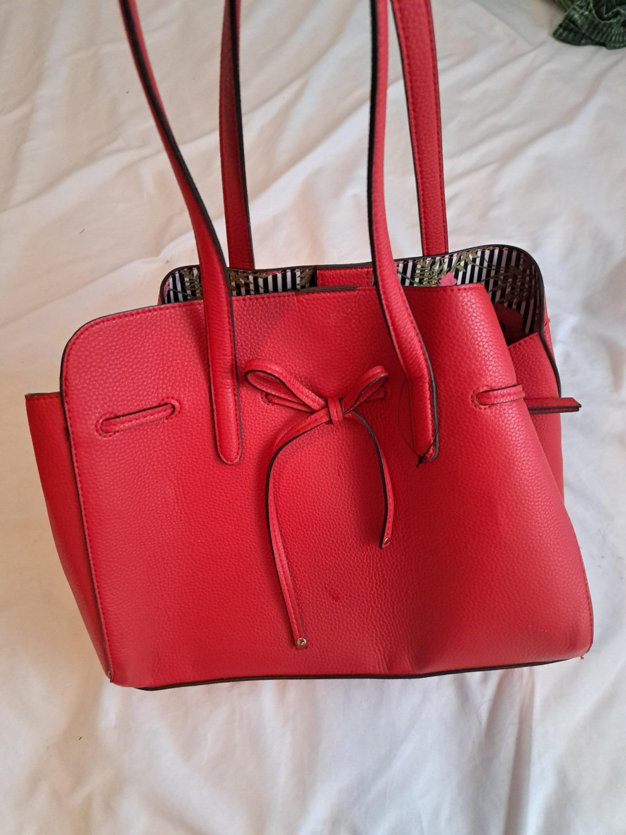 Red Pocketbook - Dress Barn