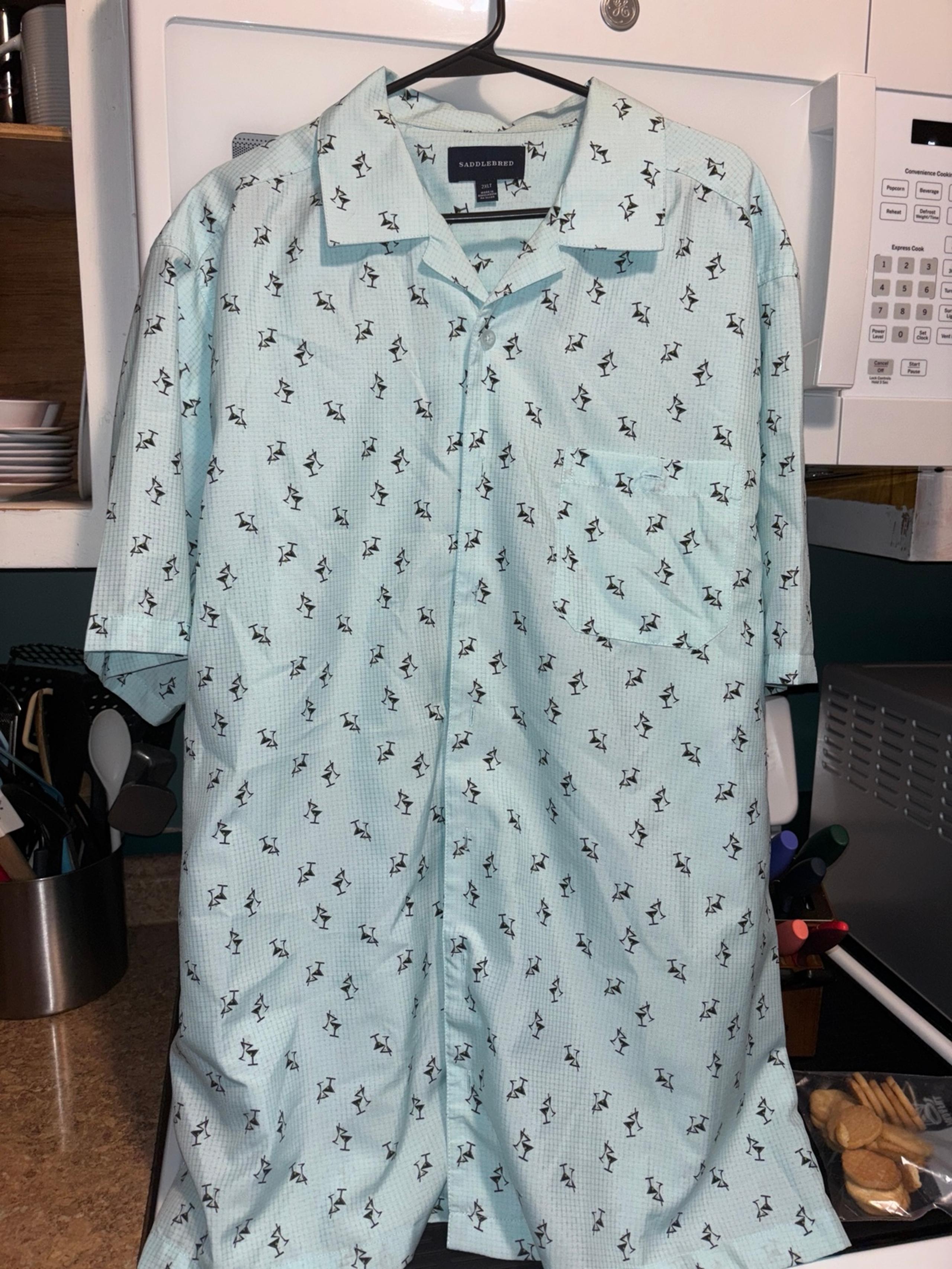Saddlebred men’s button down shirt Sz 2xl
