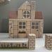 Everwood Friends Springtime Country Cottage Wood Block Set 26pc, Wooden Blocks
