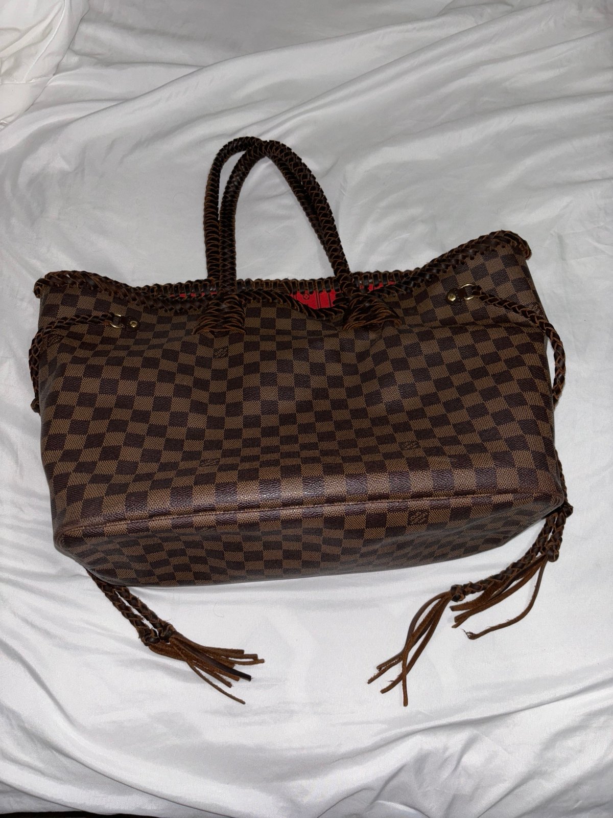 Louis Vuitton Damier Ebene Neo Neverfull GM bag