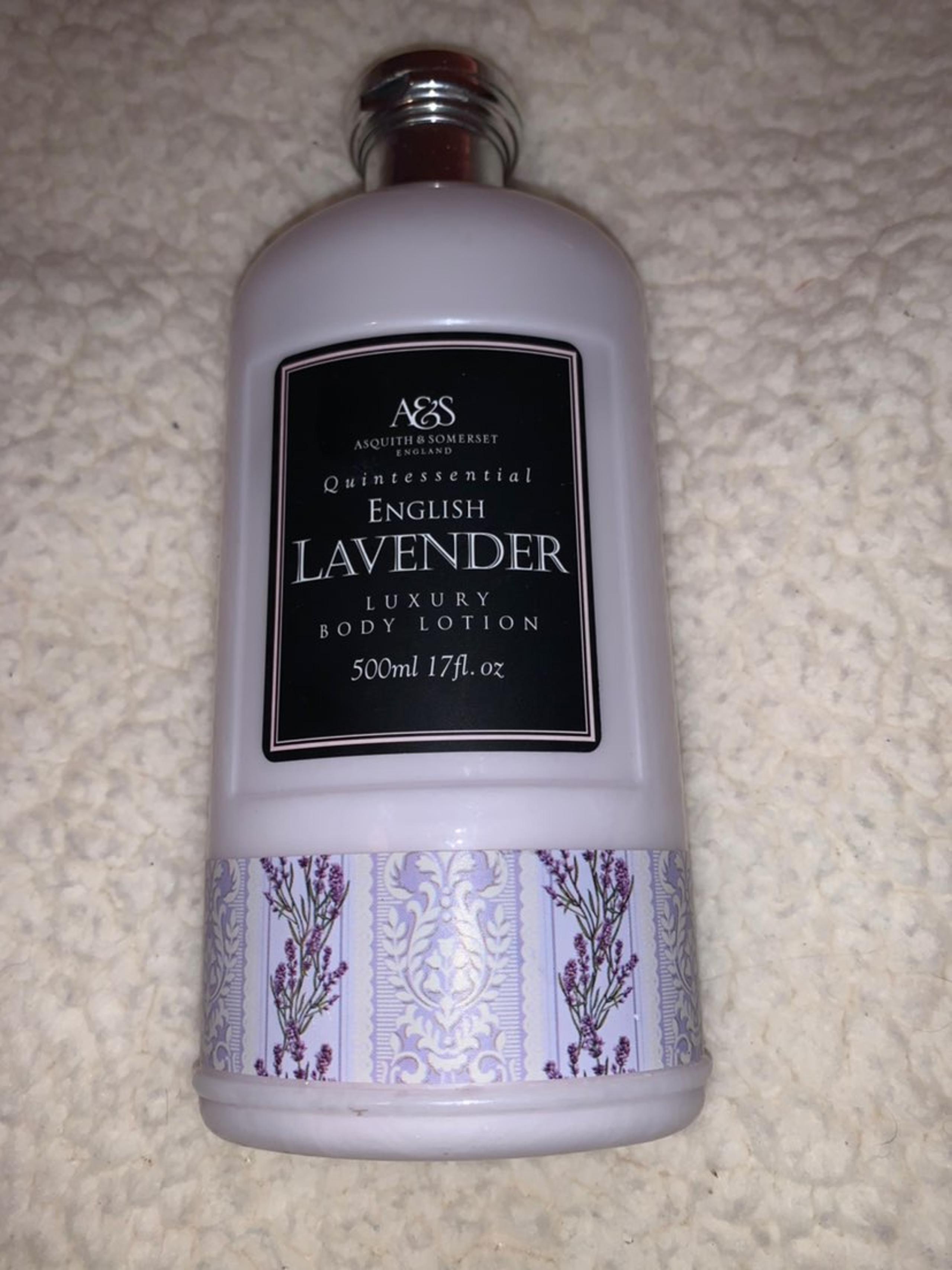 Lavender Lotion