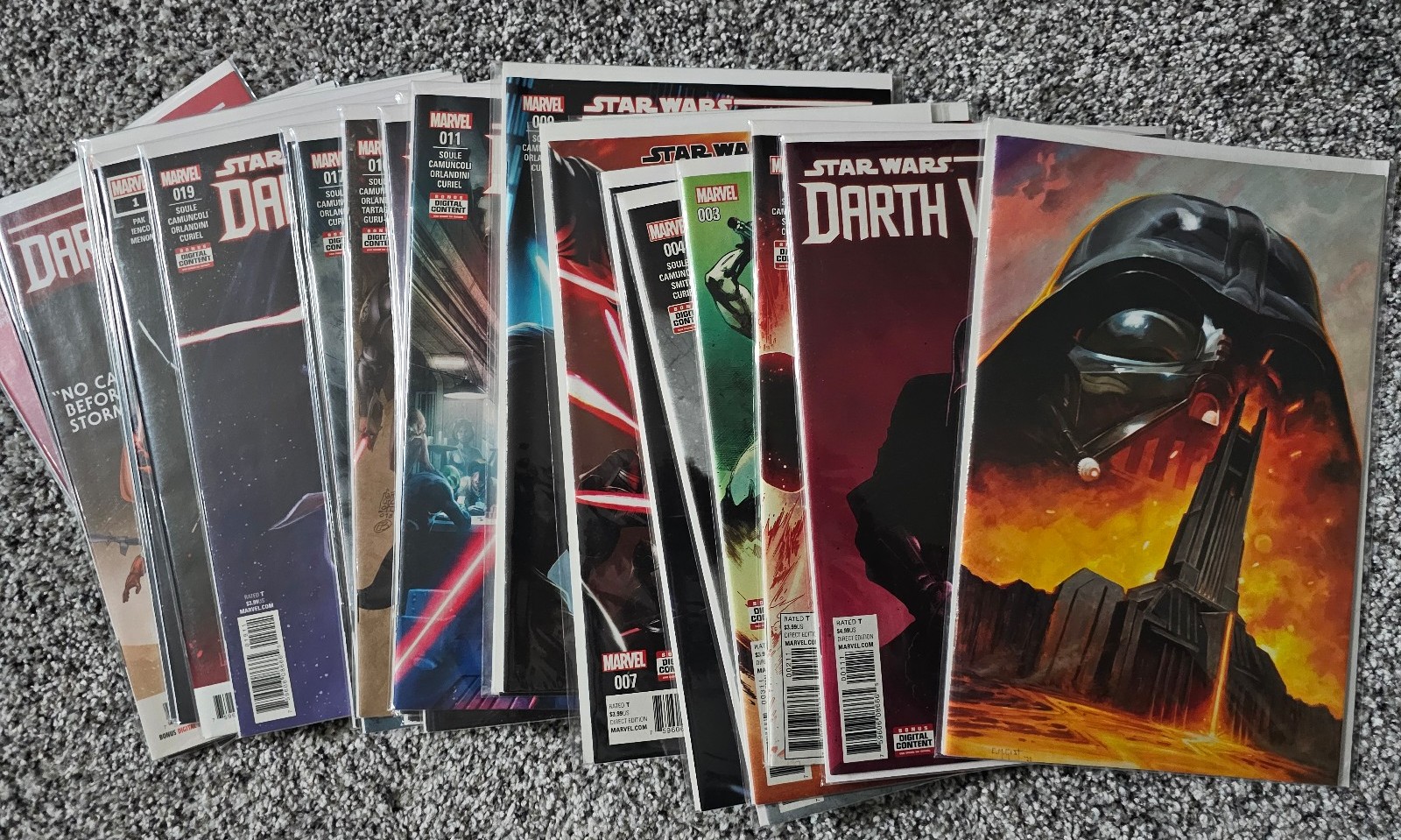 Marvel Darth Vader Vol 2 & 3 huge Lot 25 Books Second Sister Anakin Kirak Gist