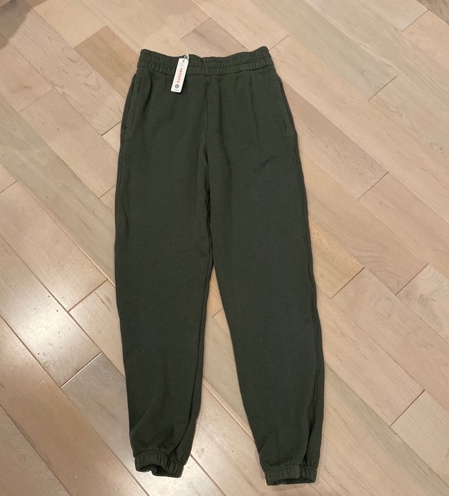 122 Sundry thick cotton fleece warm cozy sweatpants joggers
