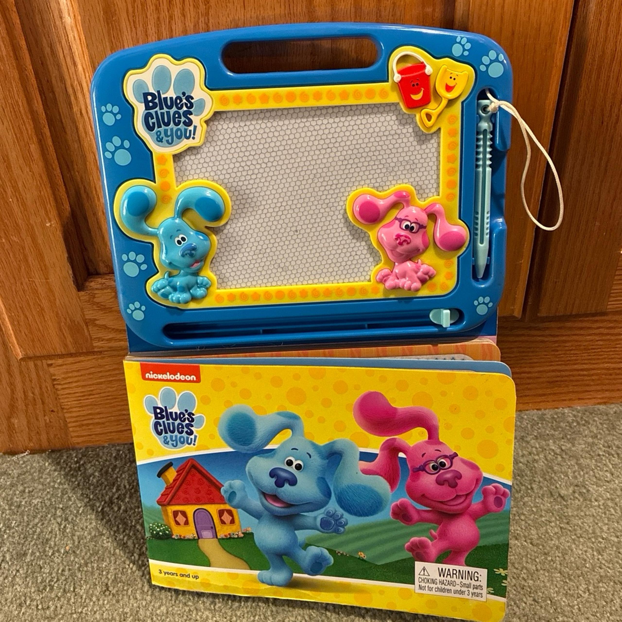 Blues Clues & you drawing & Learning book