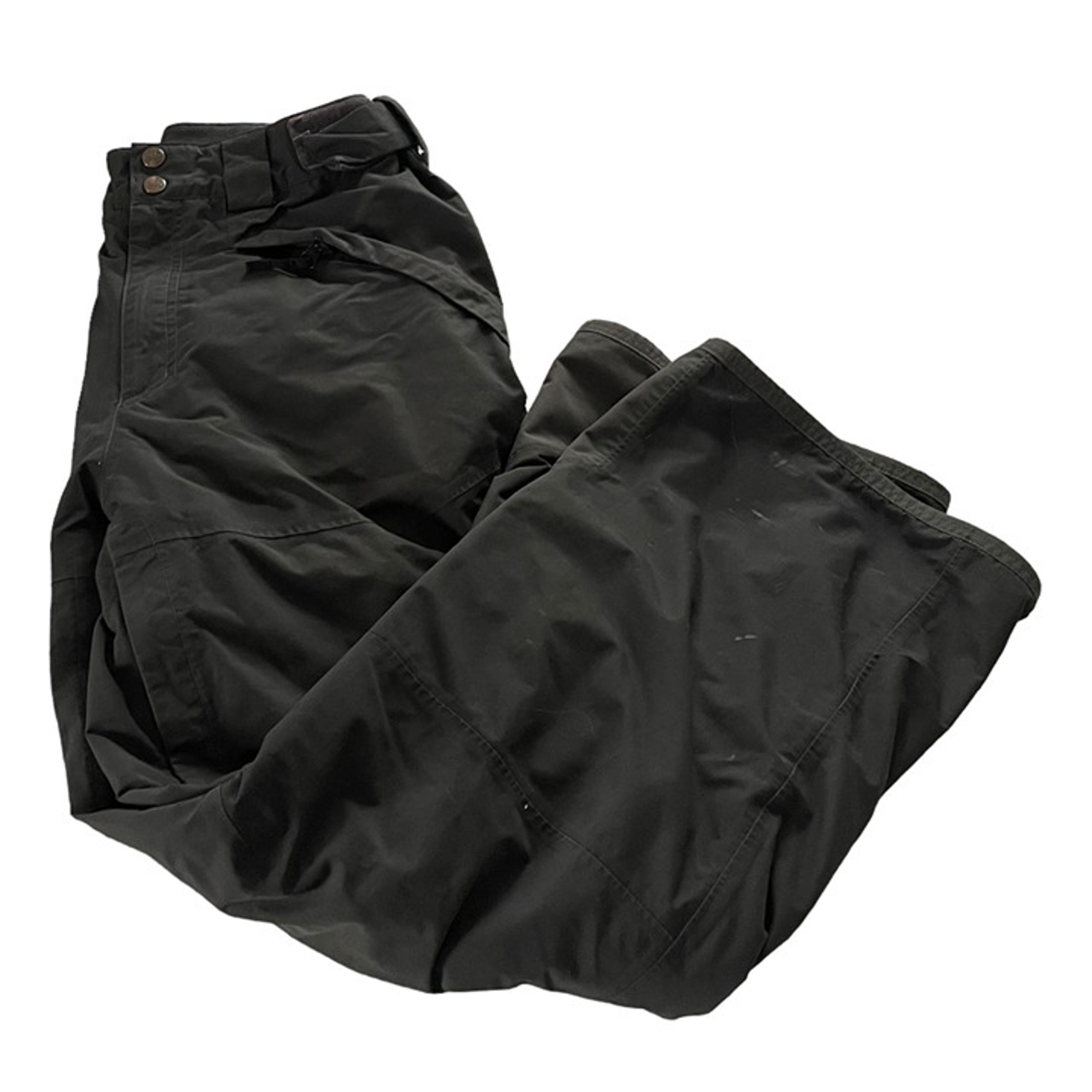 The North Face Dryvent Snow Pants Medium Short Mens Charcoal Gray Cargo Ski