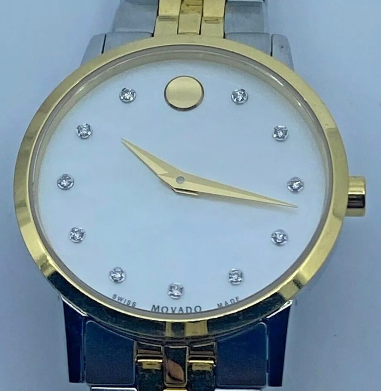 MOVADO Museum Diamond Dial Ladies Watch 0607208