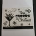 Christmas embossing folder. Set of 6