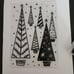 Christmas embossing folder. Set of 6