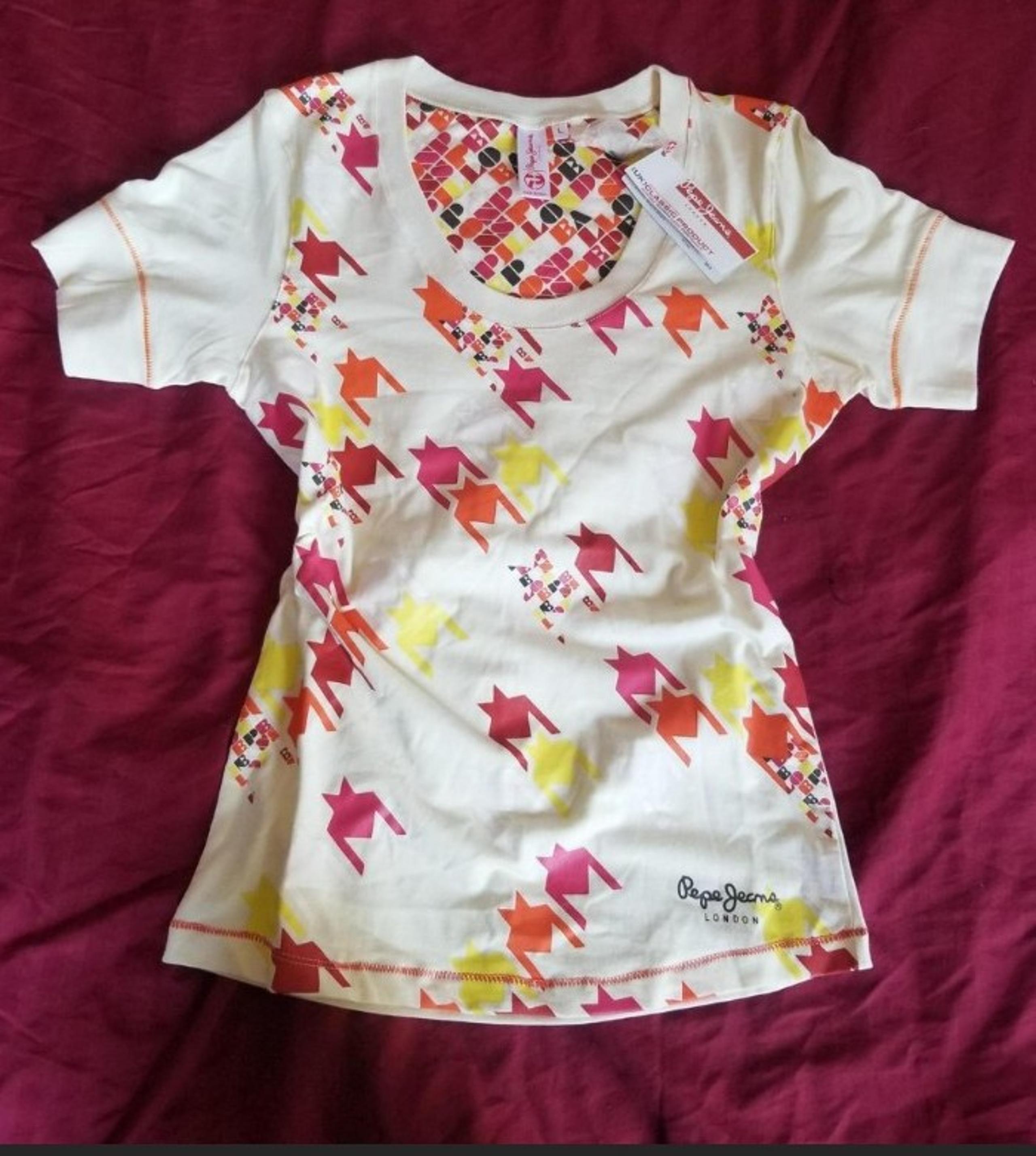 Yellow Pepe Jeans shirt with unique desighns