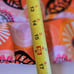 TZU TZU Womens Orange Mixed Floral Ruffle Border Golf Skort Large