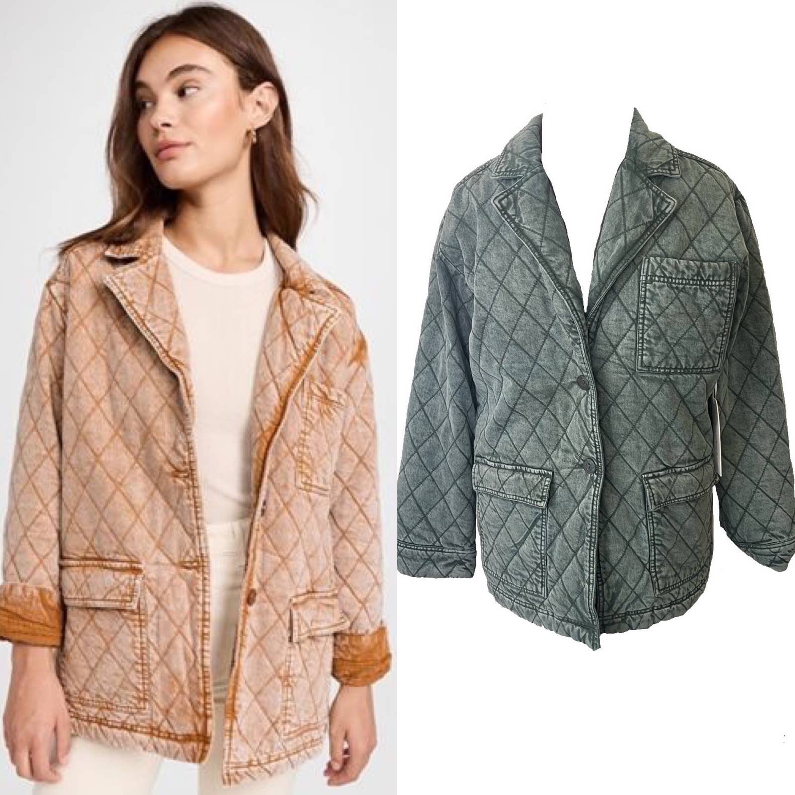 NWT Size M Young Fabulous & Broke Walker Quilted Jacket
