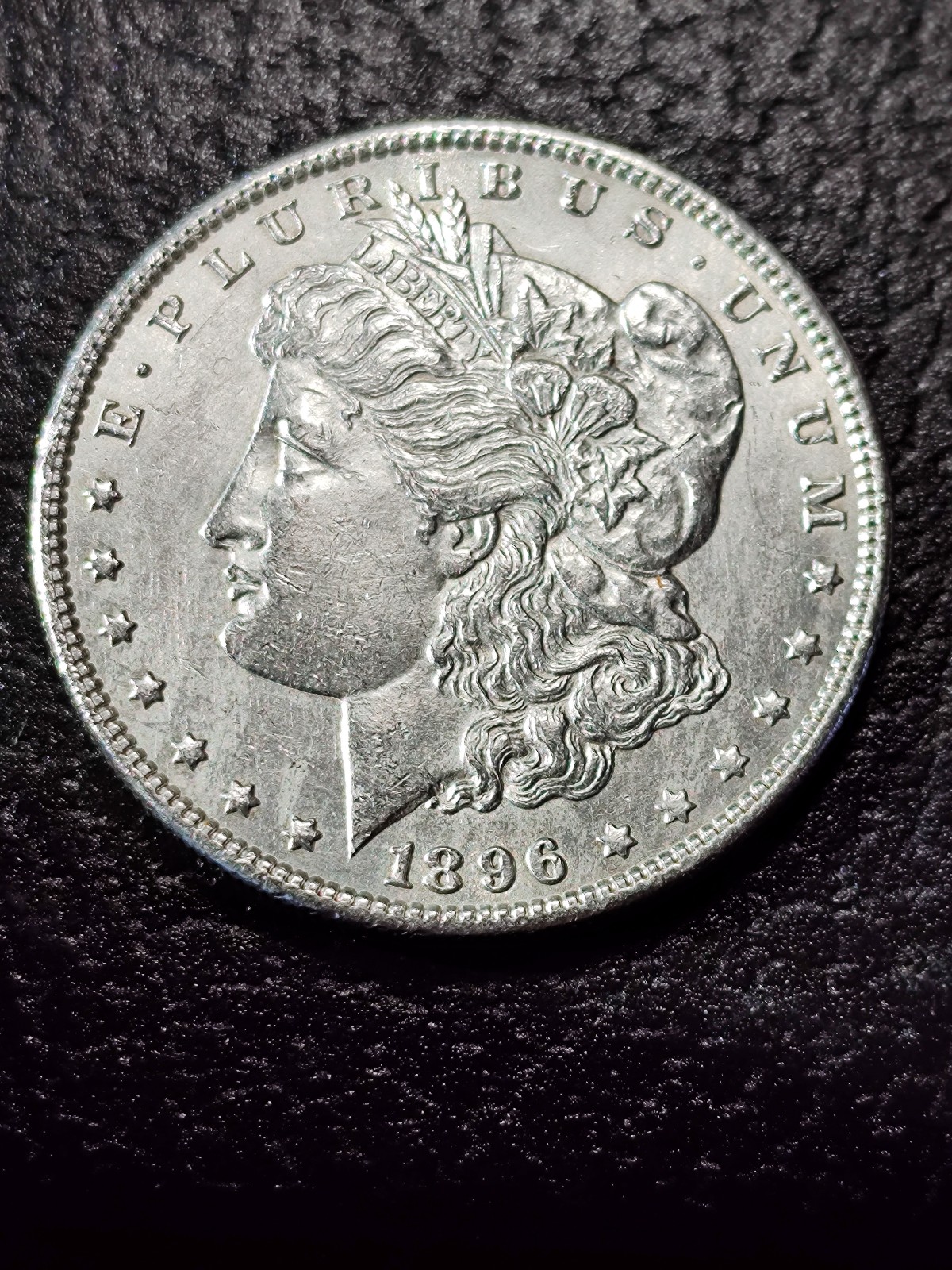 1896 Morgan Silver Dollar AU