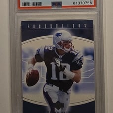 2004 Upper Deck foundations #58 Tom Brady PSA 9
