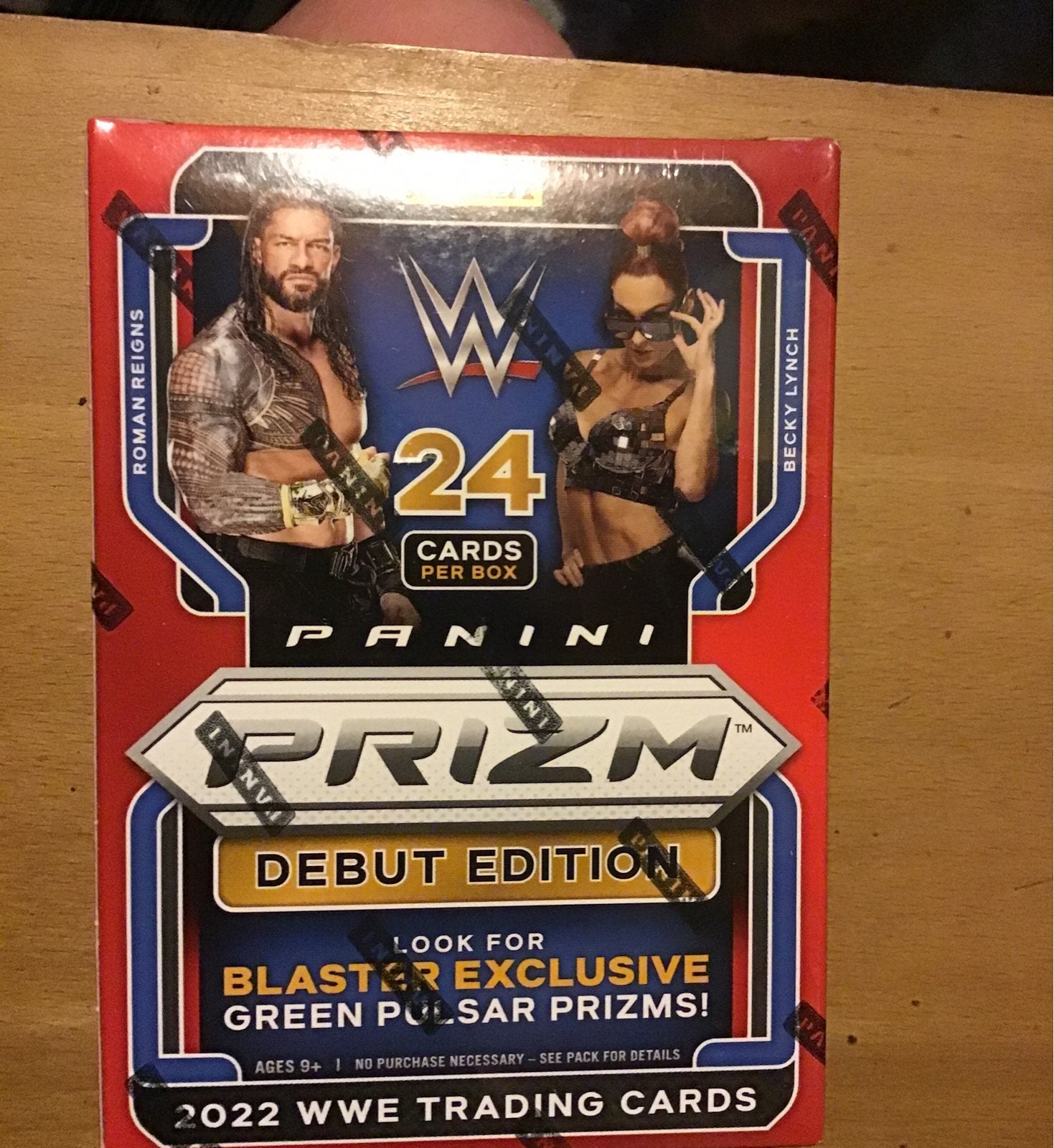 2022 PRIZM WWE BLASTER BOX