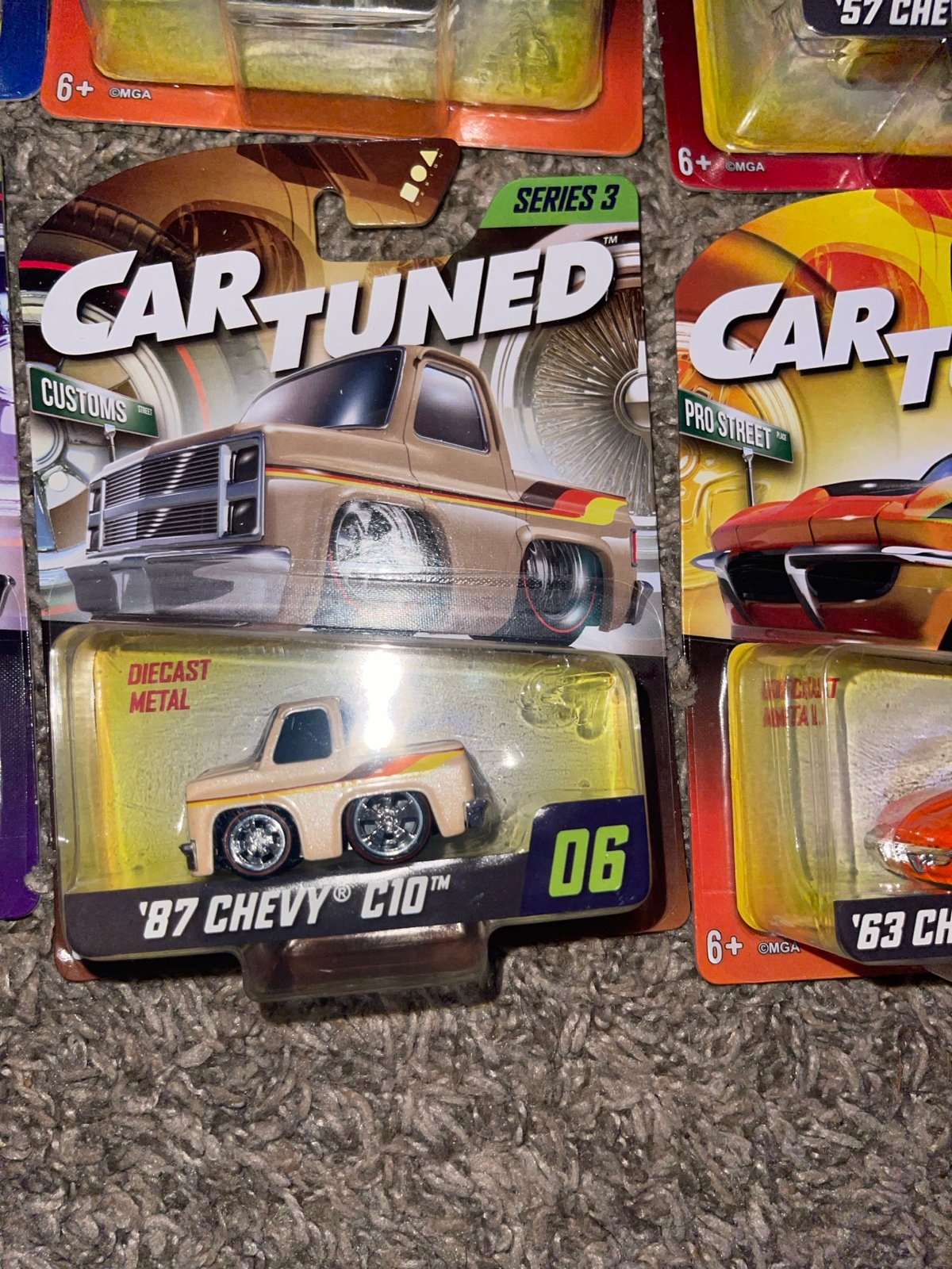 ミニカー CAR TUNED SERIES3 Car tuned series 3 set of 6 with hot wheels Cars