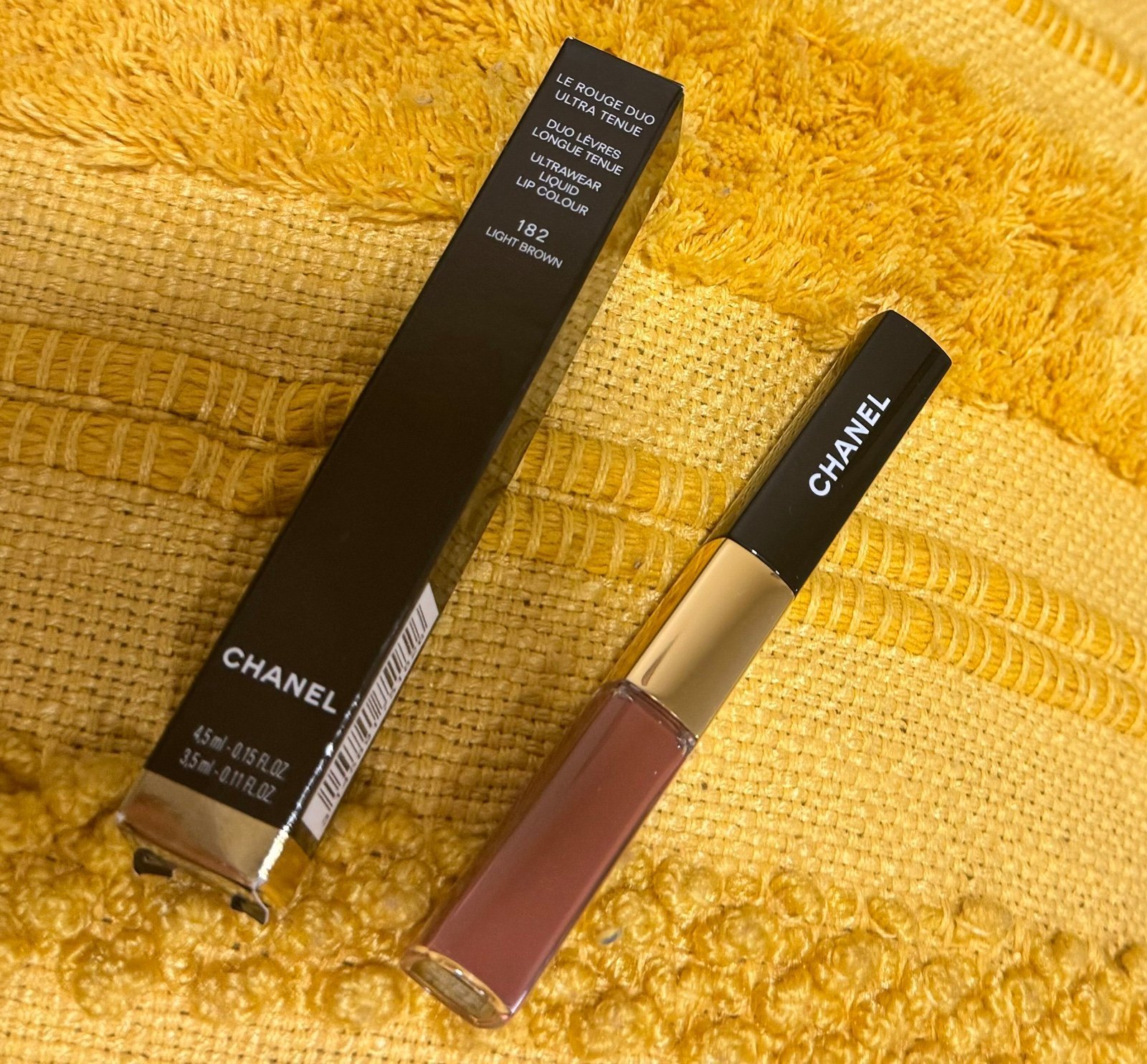 Chanel 182 light brown lip color retail 48 + tax