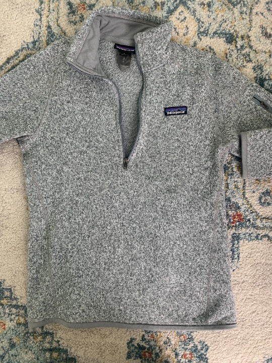 Patagonia Women's Better Sweater® 1/4-Zip Fleece Salt Gray