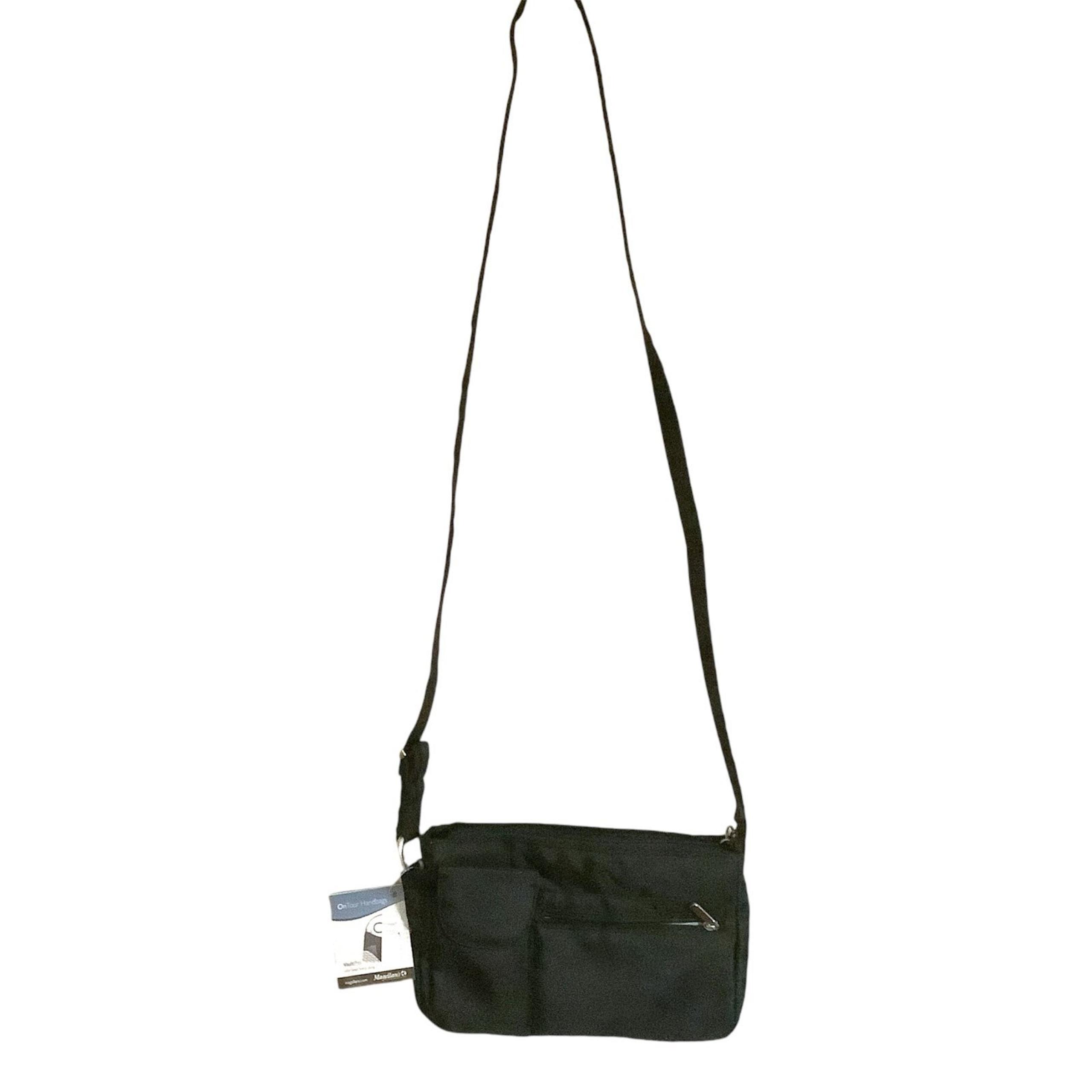Magellan Black Vault Pro Shoulder or Crossbody Bag