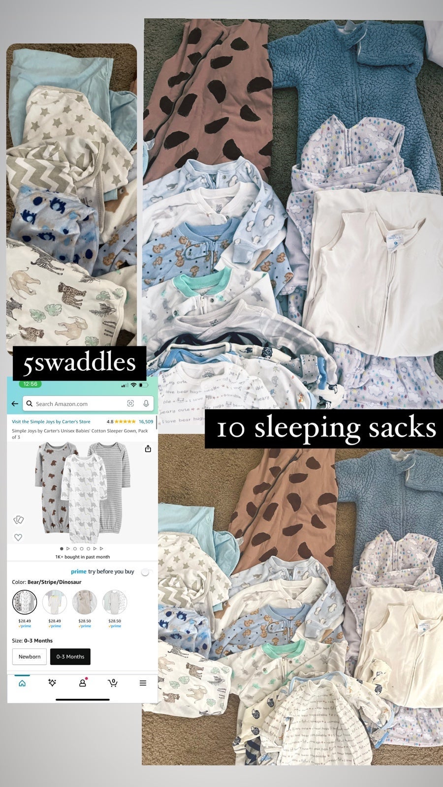 baby sleep sacks